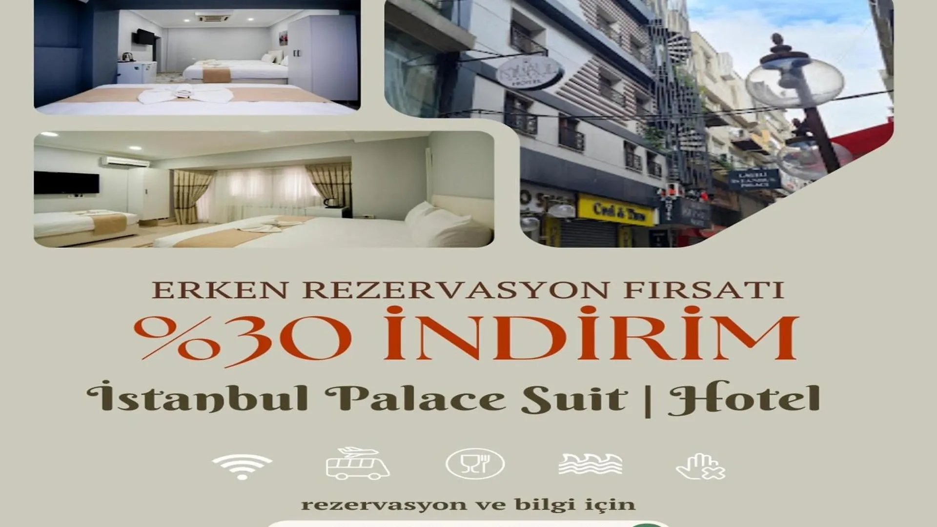 Istanbul Palace Hotel 3*,  Turecko